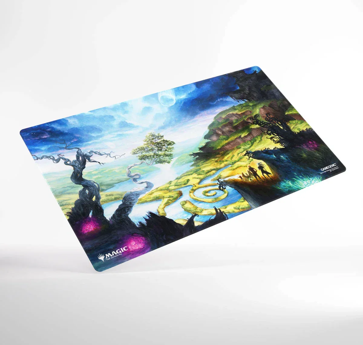 Magic: The Gathering Lorwyn Eclipsed Shiny Playmat - Evolving Wilds - GameGenic Playmats